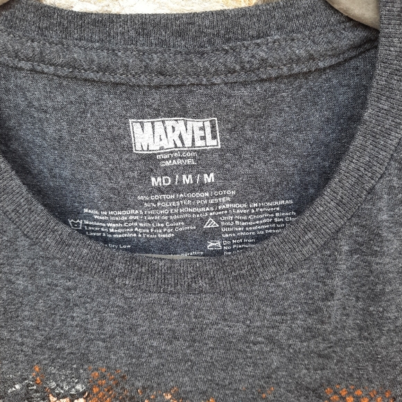 Marvel Comics Super Hero Short Sleeve Graphic Tee Size Medium - Picture 3 of 3
